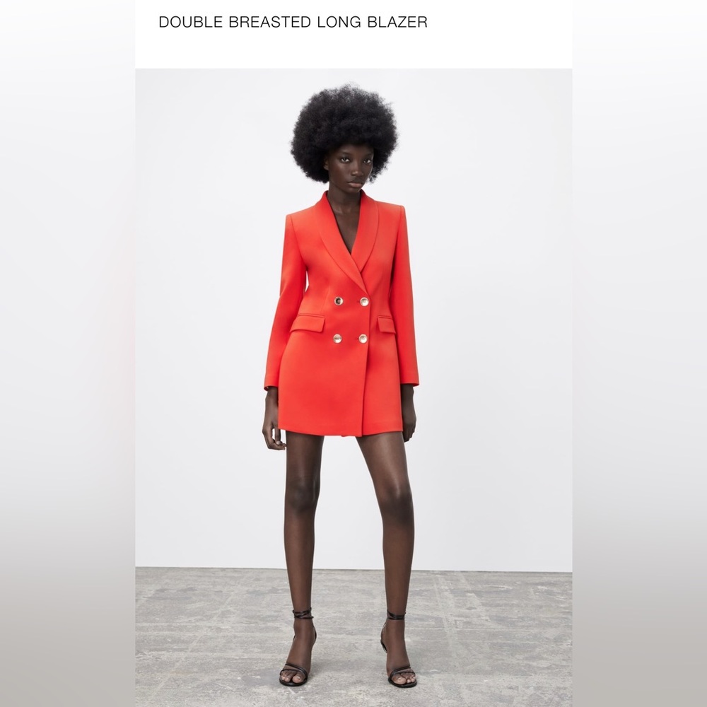 Double breasted Zara blazer